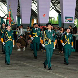 Celebración del día de la patrona de la Guardia Civil, la Virgen del Pilar