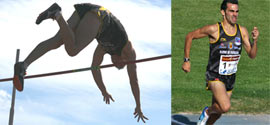IGOR BYCHKOV, a la final de pértiga y KÉVIN LÓPEZ a semifinales de 800m.