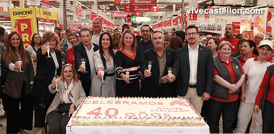 Alcampo Castellón celebra 40 años con una renovación integral