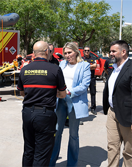 La Diputación fortalece el Consorcio Provincial de Bomberos y mejora la respuesta ante emergencias con la incorporación de 40 profesionales