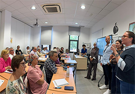 Las clases de UNED Senior para mayores de 55 años comienzan en Benicàssim con el objetivo de promover el envejecimiento activo