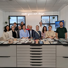 Arquitectos belgas visitan el sector cerámico español para conocer su potencial en arquitectura