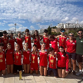 El CITD Penyeta Roja, campeón de España sub-14 por equipos masculinos