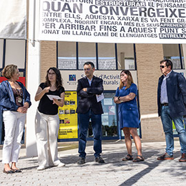 Una exposición de la UJI transforma en arte contemporáneo un proyecto de ciencia ciudadana sobre multiliteracidad en las aulas