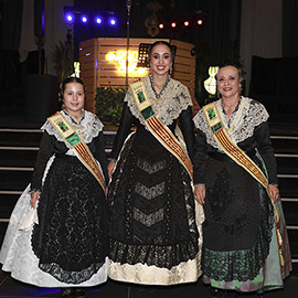 María Collados y Vega Peraire madrinas de la Gaiata 15 Sequiol