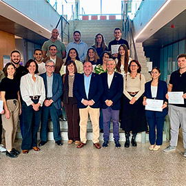 La Diputación de Castellón reconoce el esfuerzo y el talento de los estudiantes del Máster de Tecnología Cerámica con los Premios a la Excelencia Académica