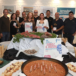 Presentación de la XVI edición de las Jornadas de Arroz a Banda del Grao de Castellón