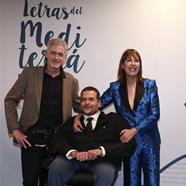 Entrega de galardones en la gala Letras del Mediterráneo 2025