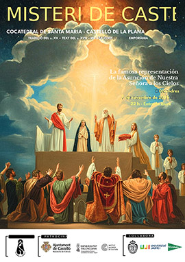 El Misteri de Castelló vuelve al presbiterio de la concatedral de Santa María