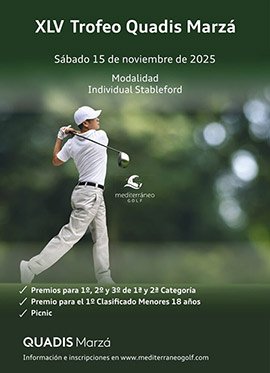 Inscripciones abiertas para el XLV Trofeo Quadis Marzá