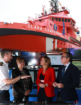 PortCastelló prepara una jornada de puertas abiertas al buque Clara Campoamor el próximo 23 de noviembre