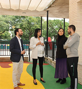 El Gobierno municipal invierte 168.772,78 euros en mejoras en cuatro colegios públicos de Castellón