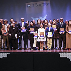 Homenaje a los 40 años de la Asociación Cultural La Barraca