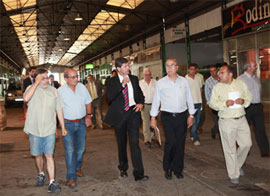 El Mercado de Abastos estrenará ‘nueva imagen’ antes de final de año y al concluir las obras de remodelación que beneficiarán a los vendedores de Castellón