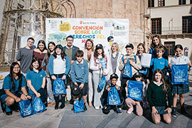 Castellón celebra el Día de los Derechos de la Infancia con la lectura del decálogo plurilingüe en 11 idiomas