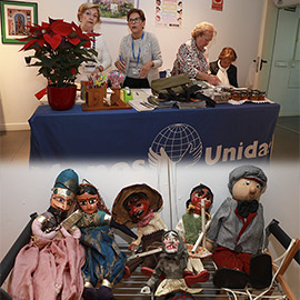 Tradicional mercadillo solidario de Manos Unidas en Castellón