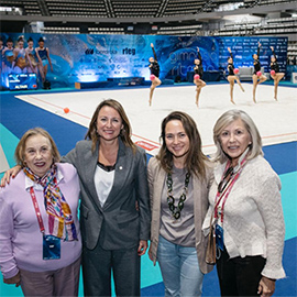 Castellón ya es sede nacional de la mejor gimnasia rítmica española