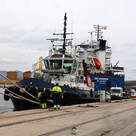 PortCastelló mejora la seguridad y la operatividad en los muelles de su dársena norte