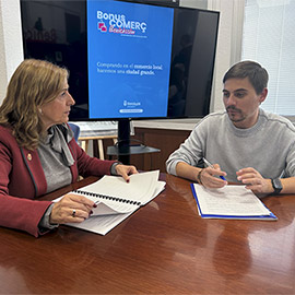 Benicàssim pone en marcha su campaña de apoyo al comercio local en Navidad a través de los ´Bonus Comerç´