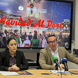 Presentación de los actos navideños en PortCastelló