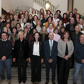 Castellón reconoce la labor de 47 docentes y celadores tras su jubilación