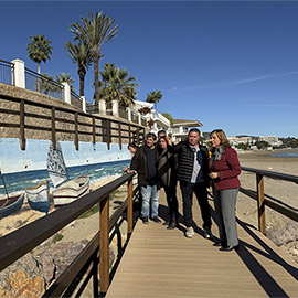 Benicàssim apuesta por el embellecimiento de sus playas con arte gracias a murales exteriores de gran formato