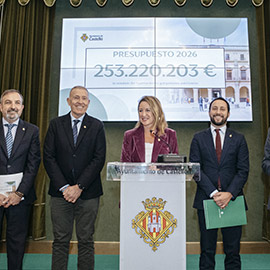 El presupuesto de Castellón para 2026 superará los 253 millones de euros