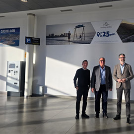 Oropesa del Mar refuerza su estrategia turística con una acción promocional destacada en el Aeropuerto de Castellón