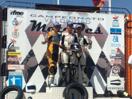 Quique Hernández Vila, piloto de Castellón, segundo en el Campeonato Motodes