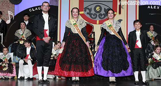 Presentación de los representantes de la Gaiata 6 Farola-Ravalet, Claudia, Inés y Álex