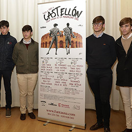 Presentación de la Feria taurina de La Magdalena 2026 en Castellón