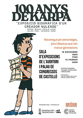 100 años de Karpa: Castelló celebra el legado del maestro del cómic y el juguete en una exposición