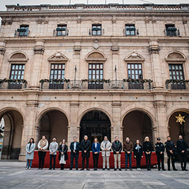 El Ayuntamiento de Castellón guarda un minuto de silencio por el asesinato machista ocurrido en Catarroja