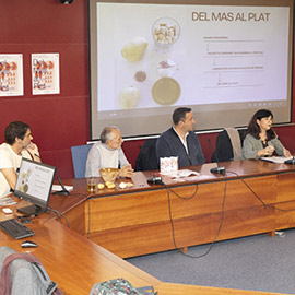 El Museu Pedagògic y el PEU-UJI llevan recetas tradicionales «masoveres» a los comedores escolares con el proyecto «Del mas al plat»