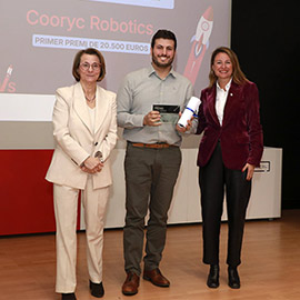 Cooryc Robotics, ganador de la V edición Premios al Talento Emprendedor UJI