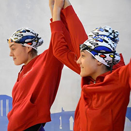 El Club de Natación Castalia Castellón mantiene la permanencia en la primera división de la natación española tras una sólida actuación en la Copa de España