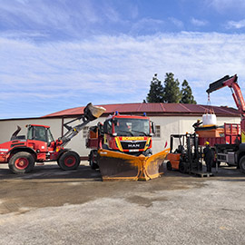 La Diputación de Castellón tiene preparado el dispositivo preventivo ante la bajada de temperaturas con 300 toneladas de sal y 20 máquinas quitanieve