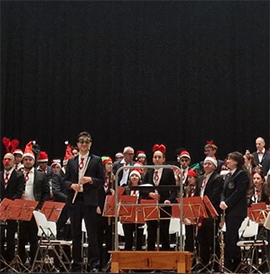 La Unió Musical de Vilafranca cierra el año con un concierto en el que la percusión es protagonista