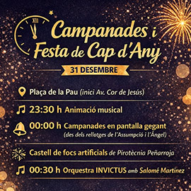 L’Ajuntament de la Vall d´Uixó ultima el dispositiu per a les Campanades i la Festa de Cap d´Any