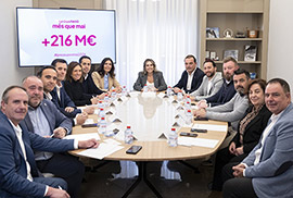 La Diputación de Castellón activa un presupuesto de 216 millones destinado a los 135 municipios de la provincia