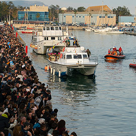 PortCastelló organiza el operativo de seguridad para la llegada de los Reyes Magos