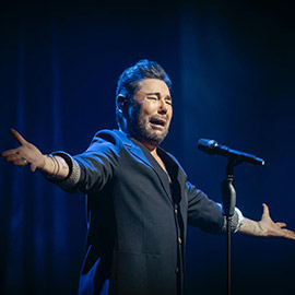 Miguel Poveda presentó su espectáculo ´El árbol de la alegría´ en Castellón