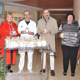 Obsequios del Taller de Empleo para los niños hospitalizados en la víspera de Reyes