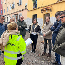 La rehabilitación de la Colonia San Antonio devuelve al uso viviendas hoy vacías