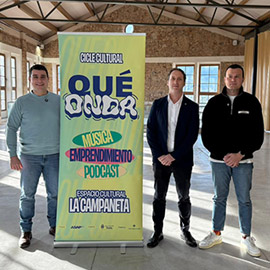 El nuevo ciclo cultural ´Qué Onda´ tiene su primera cita el 19 de febrero junto a Marc Vidal