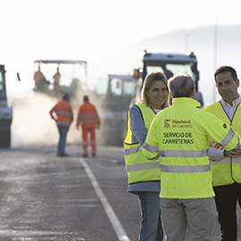 La Diputación de Castellón arranca 2026 con obras en tres carreteras y ultima la licitación de mejoras en Les Useres, Benassal, Forcall y La Mata