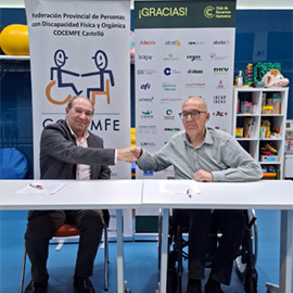 COCEMFE Castelló y el Club de RRHH de Castellón colaborarán por la inserción laboral de las personas con discapacidad