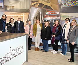 La Oficina Convention Bureau se presenta en la estación de ADIF para posicionar Castellón como referente en turismo de congresos