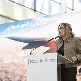 Presentación de la programación de rutas aéreas 2026 del aeropuerto de Castellón