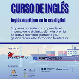 La Fundación PortCastelló lanza un curso de inglés marítimo gratuito para la comunidad portuaria